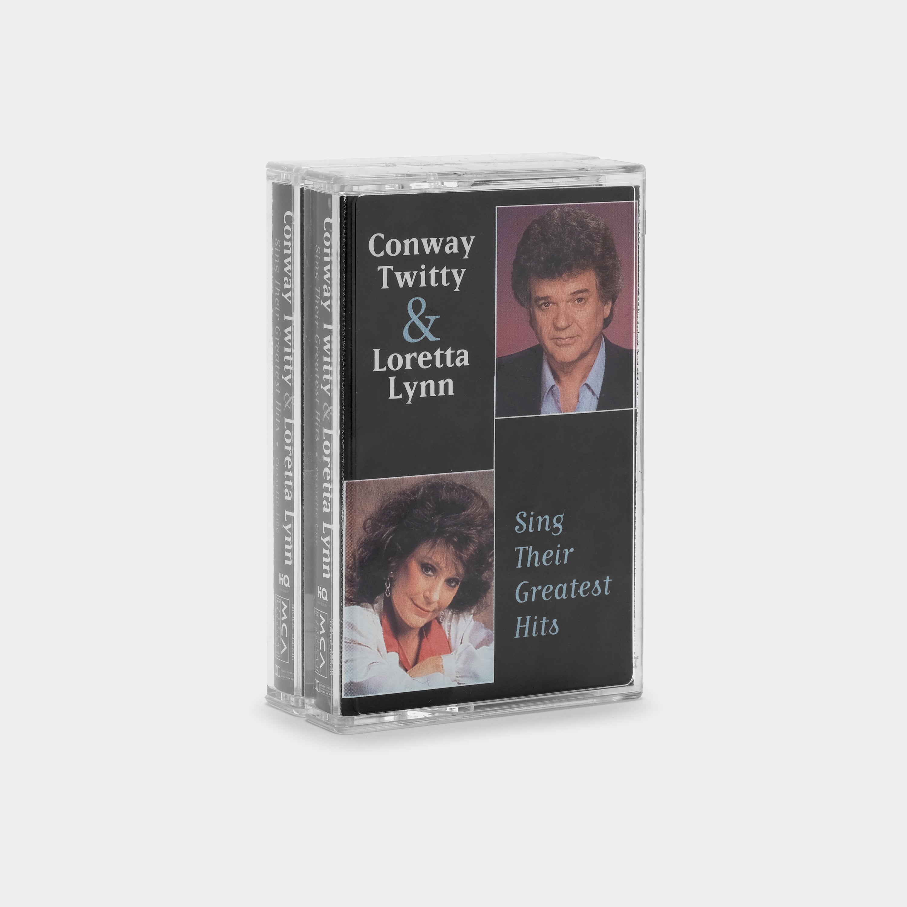 Conway Twitty & Loretta Lynn Greatest Hits Cassette Tape - Vintage Country Music Collection for Home, Car & Gift