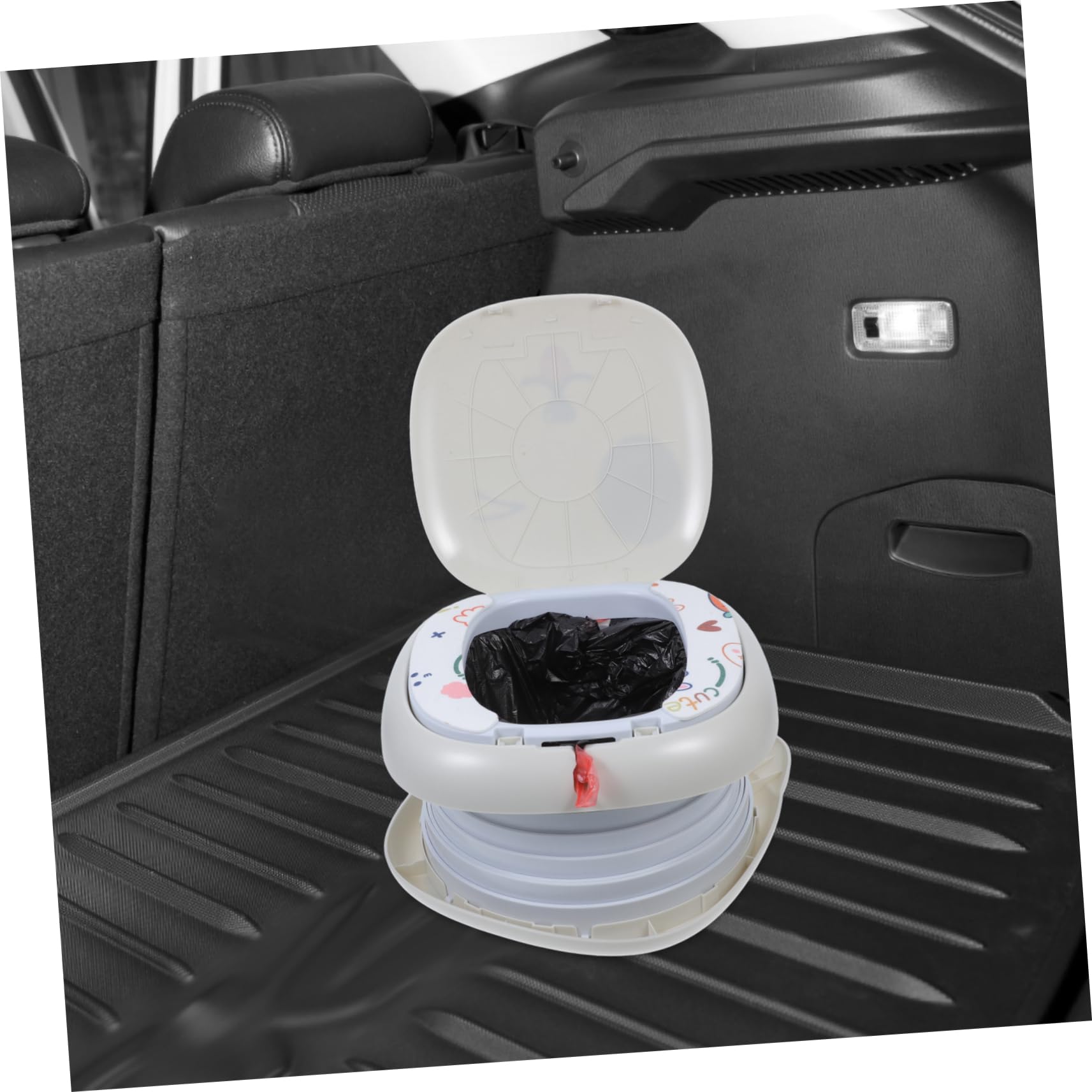UPKOCH 2 Pack Portable Kids Travel Potty - Foldable Child Toilet Seat with Carry Handle for Toddlers, Camping, Road Trips & Outdoor Activities
