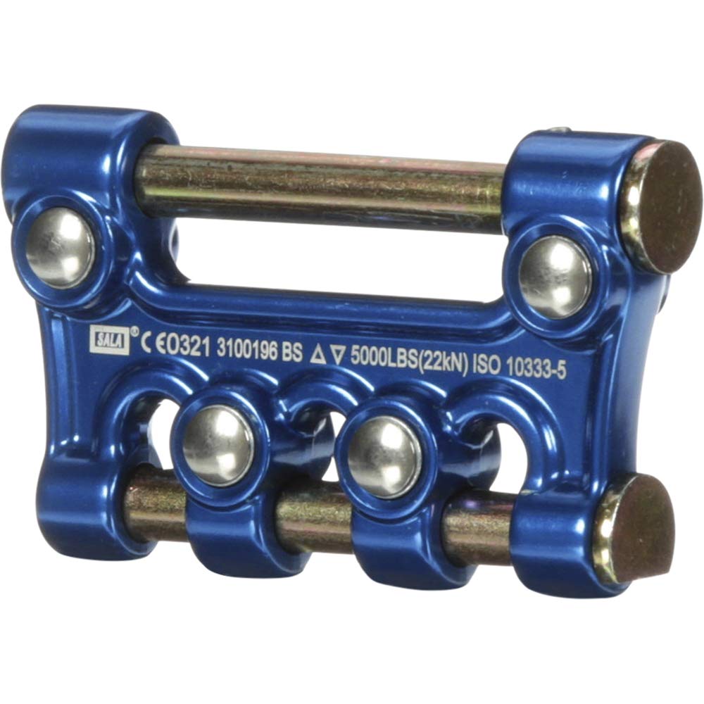3M DBI-SALA Nano-Lok Dual-Pin Style SRL Connector 3100483 - Fall Protection Safety Equipment for Single or Twin Leg Use | Ideal for Construction, Roofing & Industrial Work