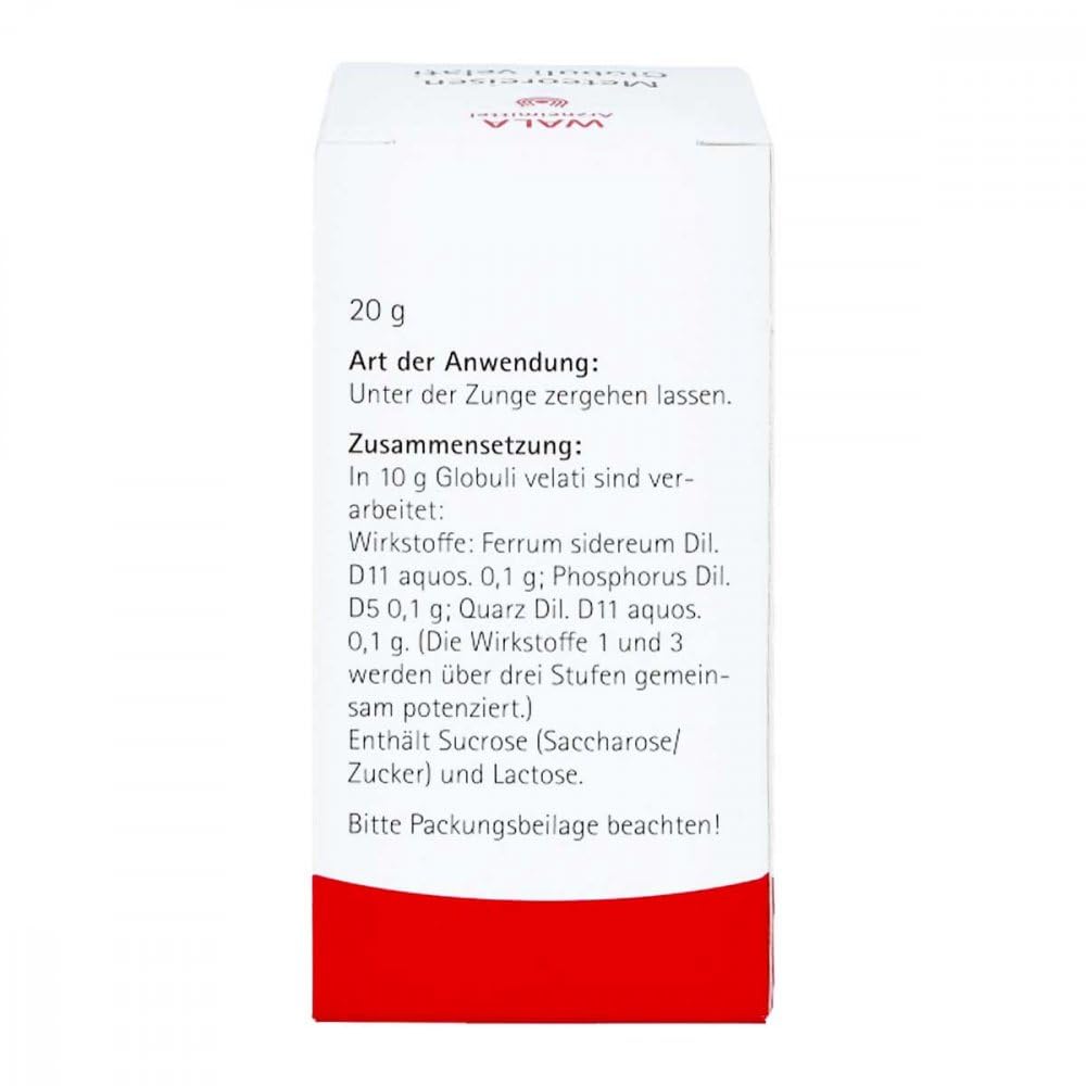 METEOREISEN Coated Globules 20g - Homeopathic Medicine for Immune Support & Wellness | Ideal for Travel & Daily Health