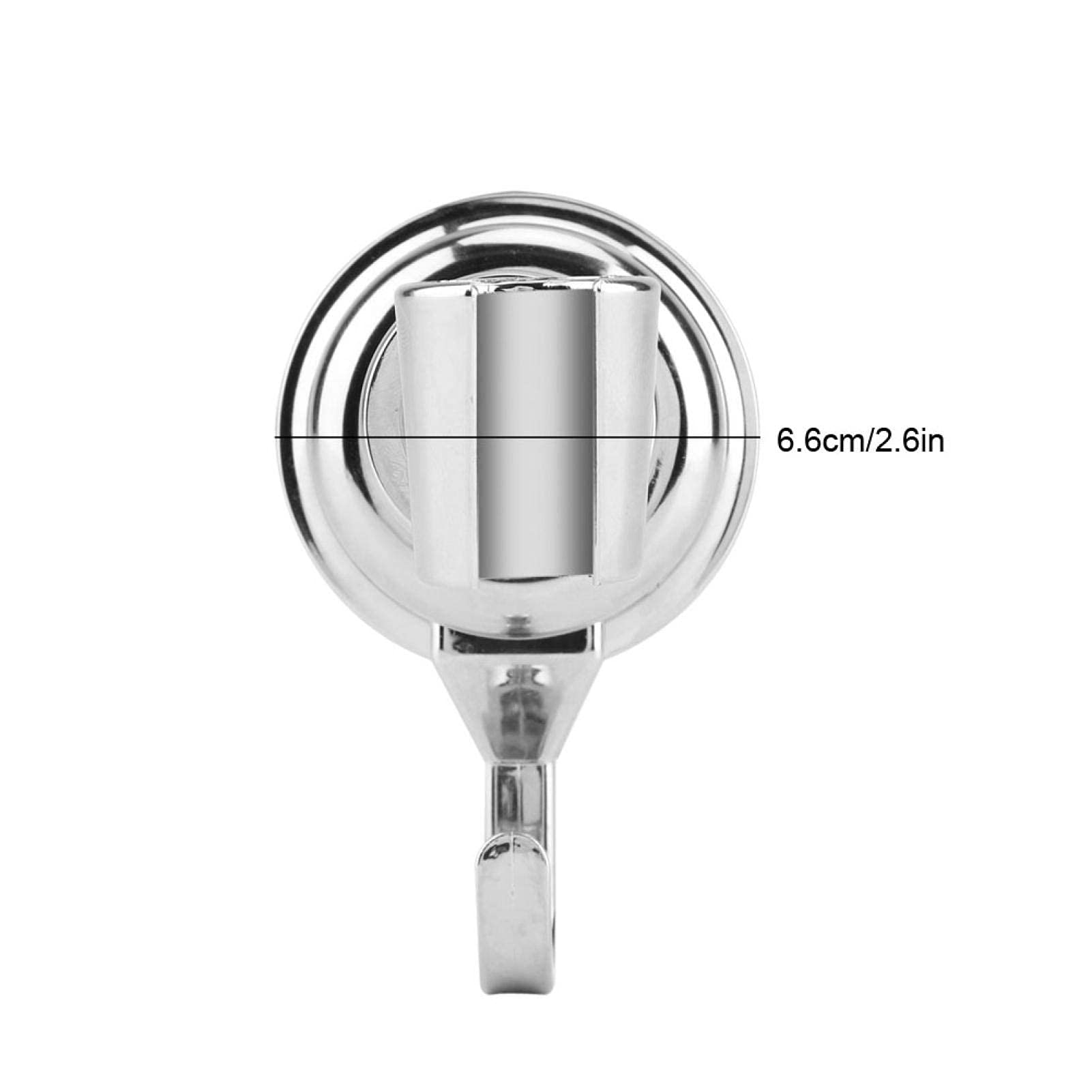 Oumefar Wall Mounted Shower Holder with Suction Cup & Towel Hook - Adjustable Handheld Shower Head Holder for Bathroom, Shower Caddy - Perfect for Home, Apartment, RV Use