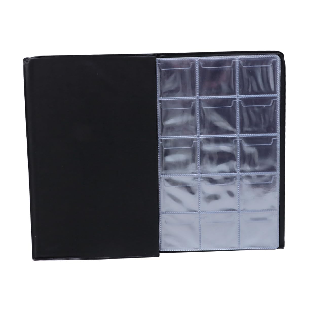 STOBOK 150-Coin Collector Album - Vintage PVC Coin Holder & Money Organizer Book for Coin Collecting, Storage, and Display - Perfect for Numismatic Enthusiasts and Gift Giving