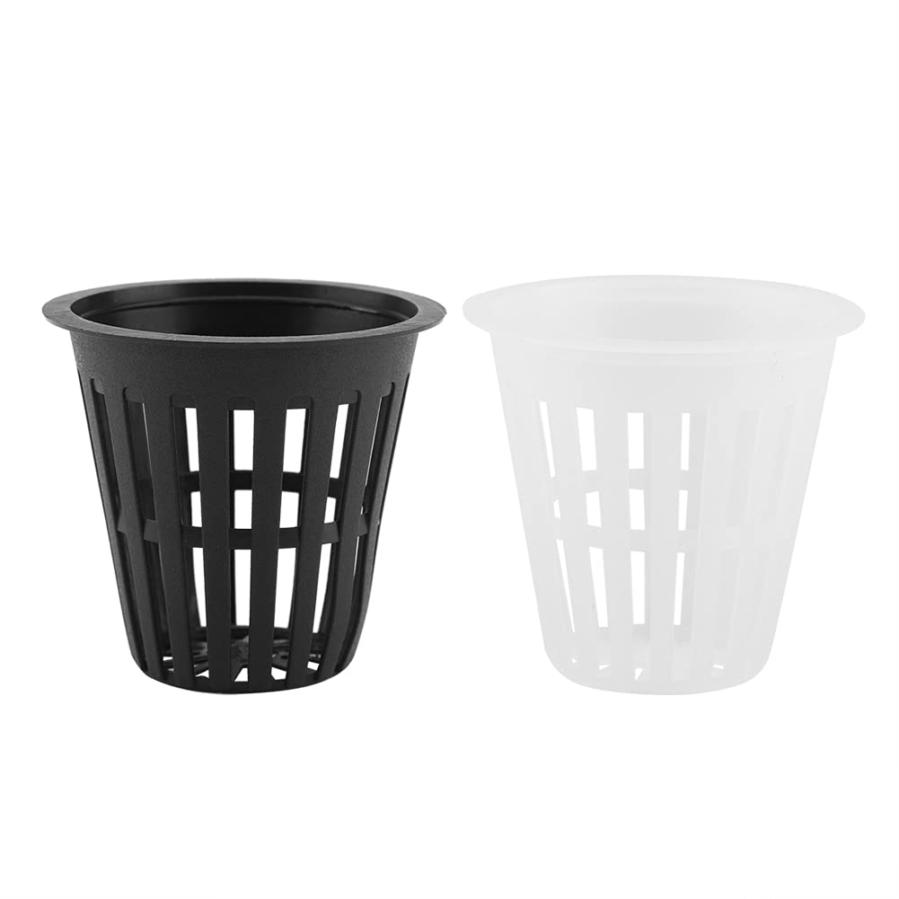 Hydroponic Baskets 10pcs - Durable Net Pots for Hydroponics & Balcony Gardening