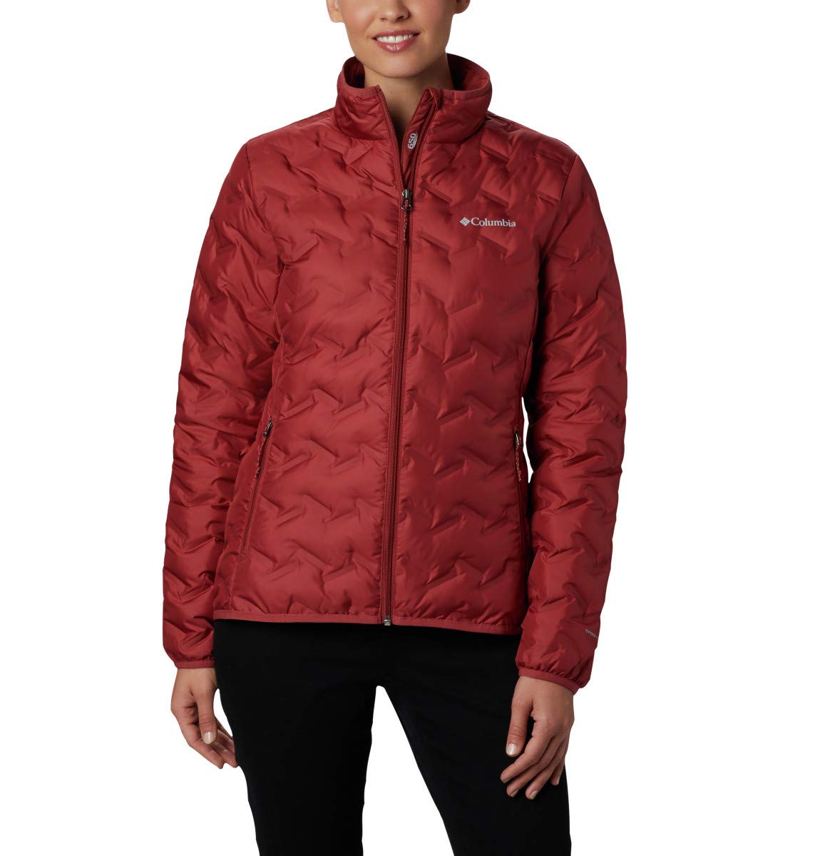 Columbia Women's Delta Ridge Down Jacket - Lightweight Waterproof Winter Coat for Hiking & Outdoor Activities | Warm Insulated Puffer Jacket for Cold Weather