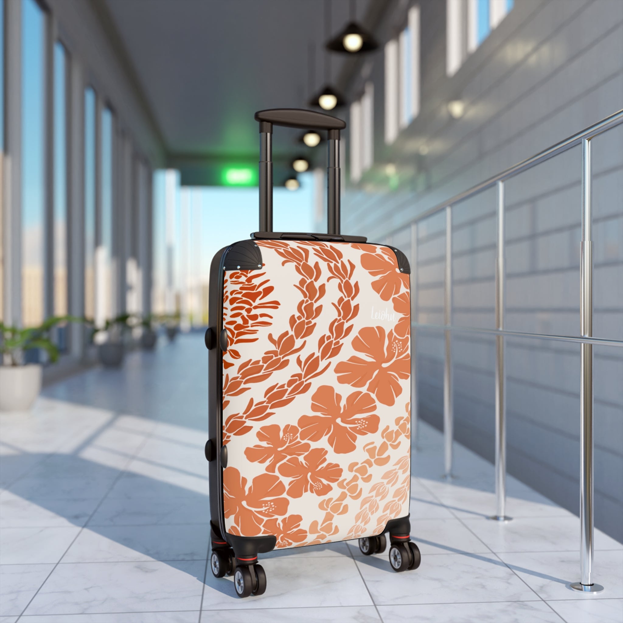 Stylish Groovy Lei Warm Cabin Luggage - Perfect for Winter Travel & Airplane Carry-On Bags