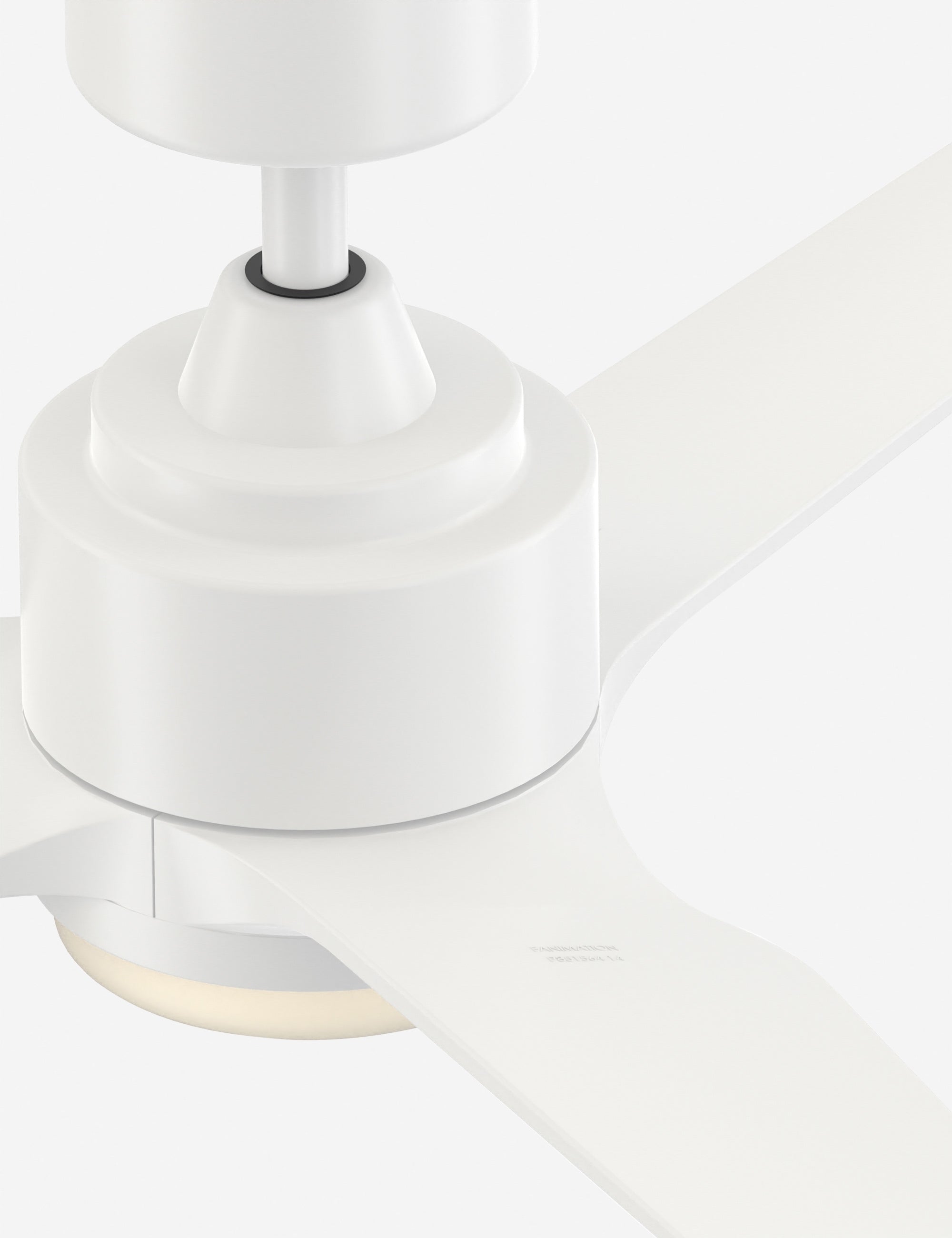 Aurore Modern Ceiling Fan with LED Light - Energy Efficient, Quiet, Remote Control - Perfect for Bedroom, Living Room, and Outdoor Patio