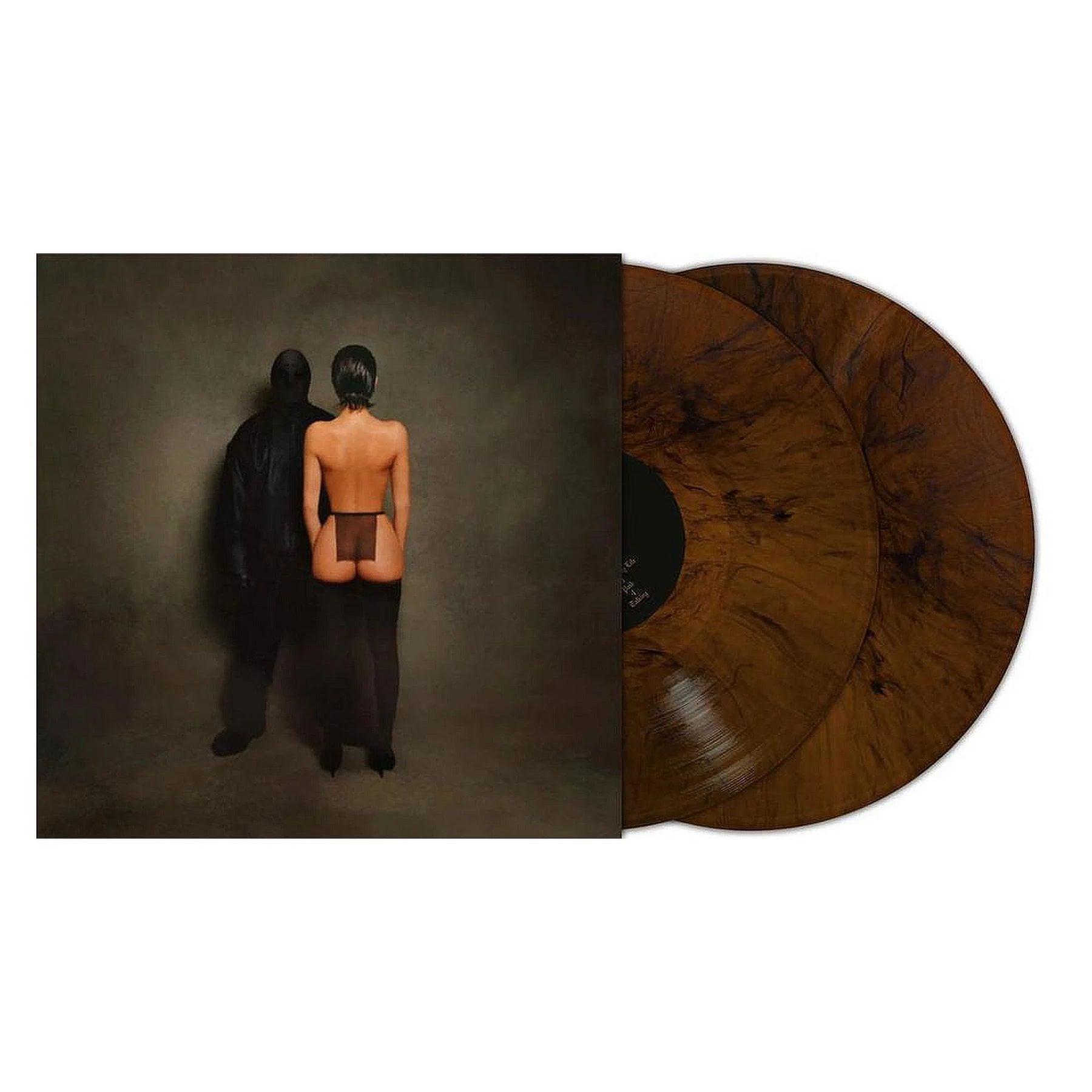 Kanye West & Ty Dolla $ign Vultures 1 Limited Edition Brown Vinyl LP Record - Perfect for Music Collectors & Hip-Hop Fans, Great for Home Listening & Gift Giving