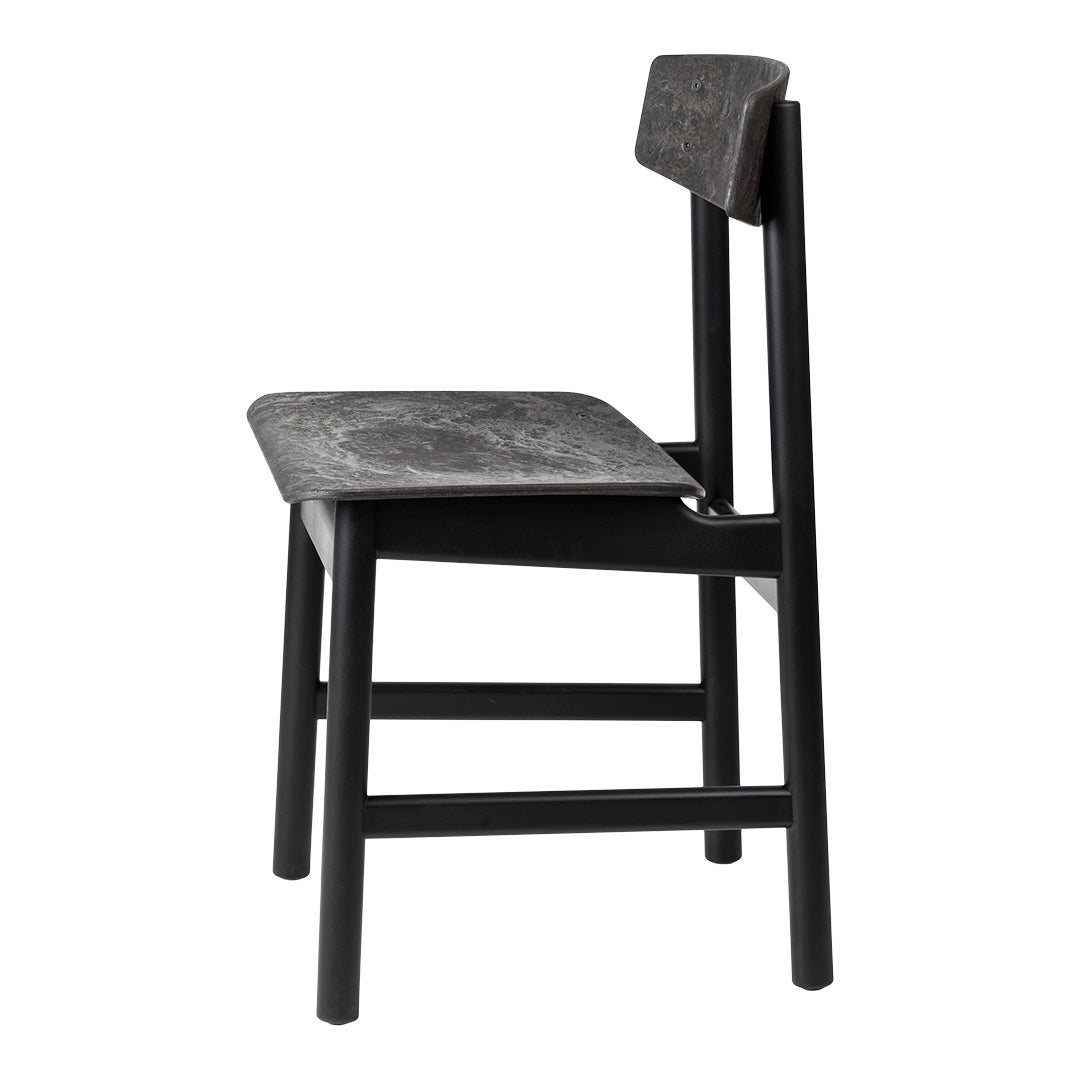 Eco-Friendly Modern Dining Chair - Sustainable Wooden Seat for Kitchen, Dining Room & Office - Comfortable & Stylish Home Furniture