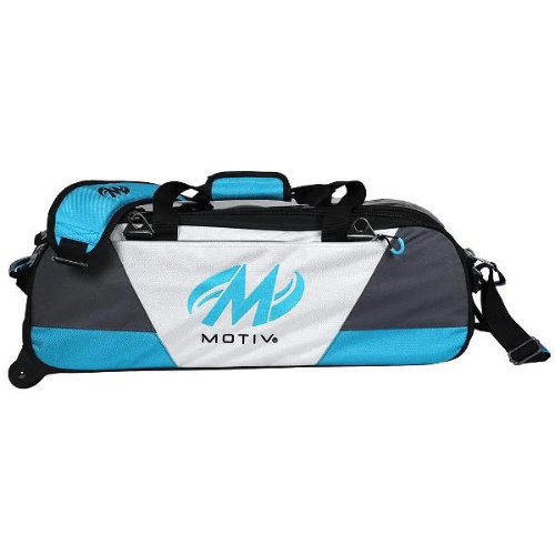 Motiv Ballistix Triple Tote Platinum Limited Edition Gym Bag with Detachable Shoe Compartment - Perfect for Workouts, Travel & Sports Gear Storage