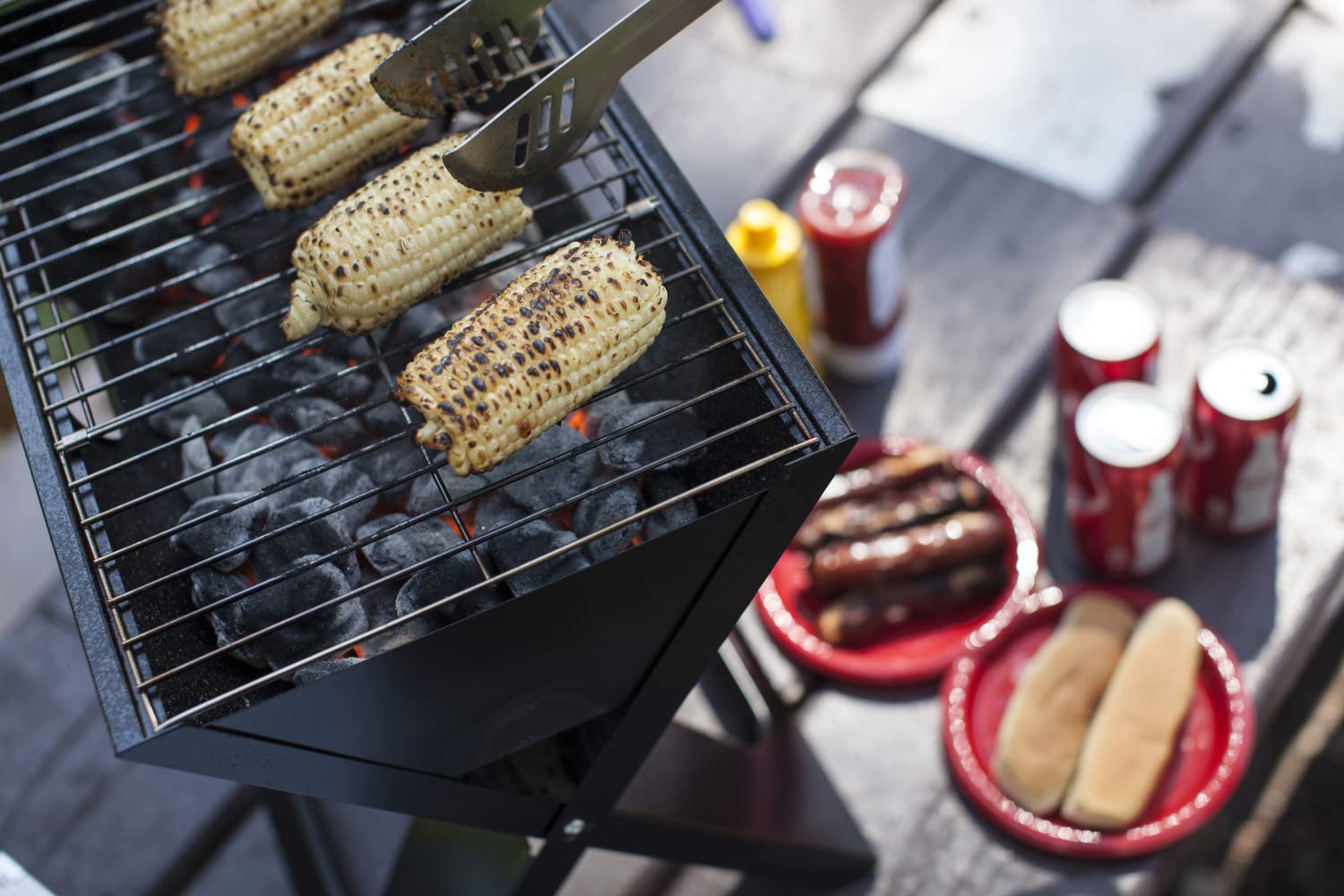 Portable NFL X-Grill Charcoal BBQ Grill for Camping, Tailgating & Outdoor Cooking - Compact Design for Picnics, Backyard Parties & Game Day Grilling
