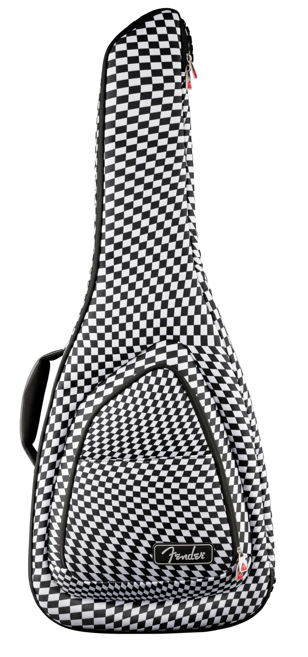Fender FE620 Checkerboard Electric Guitar Gig Bag - Durable & Lightweight Case for Electric Guitars - Perfect for Gigging, Travel & Storage (Model: 0991512488)