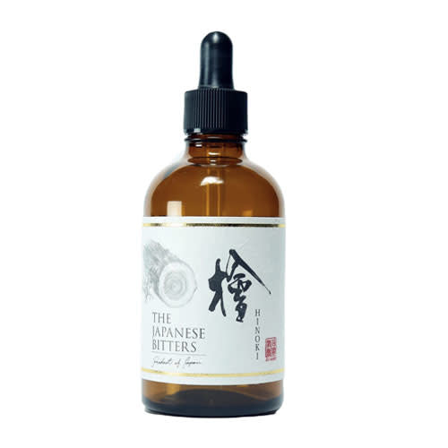 Premium Japanese Hinoki Bitters 100ml - Authentic Herbal Digestive Aid for Cocktails, Mocktails & Wellness Drinks | Perfect for Home Bars, Mixology & Digestive Health