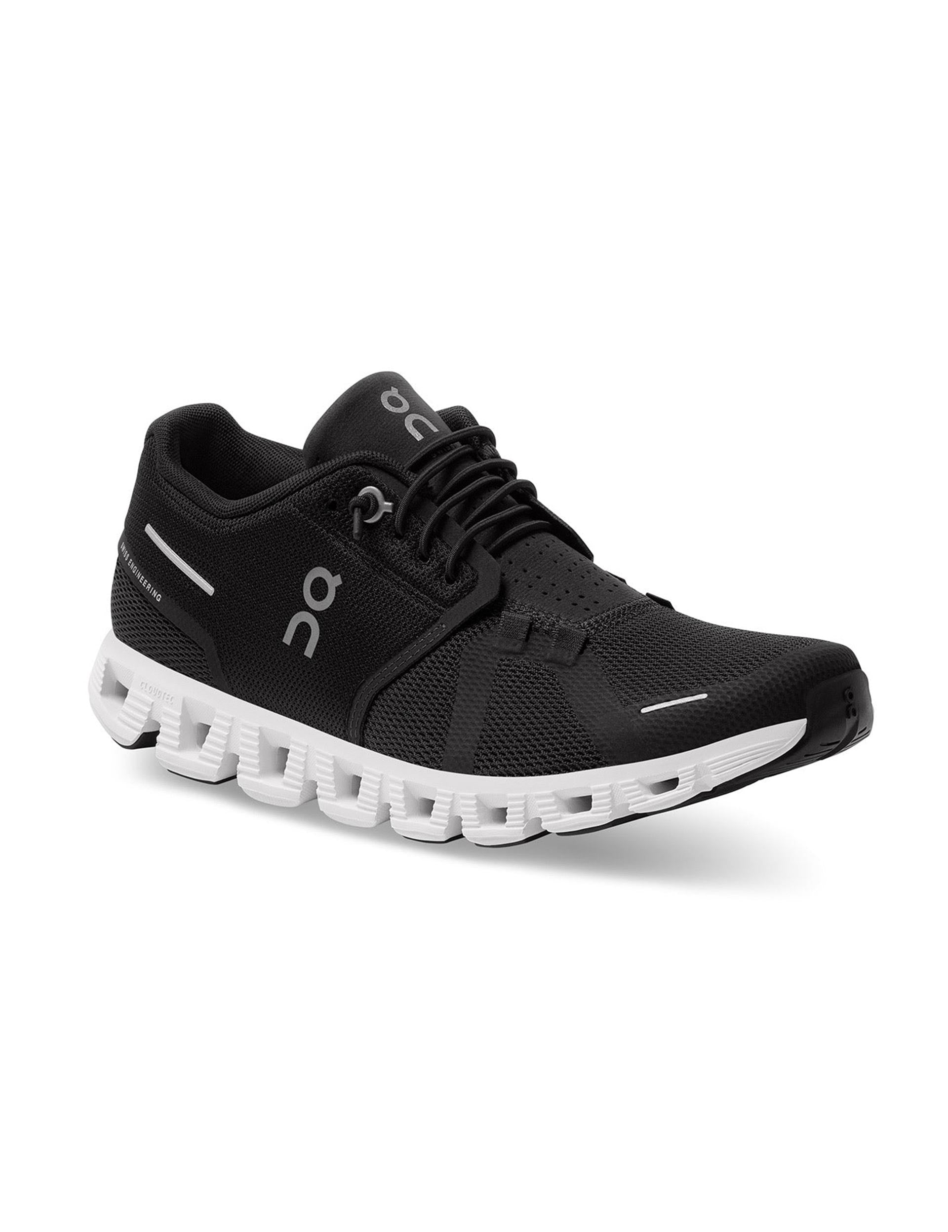 Cloud 5 Running Shoes - Black/White - Lightweight & Cushioned for Men & Women - Perfect for Jogging, Gym Workouts & Daily Wear