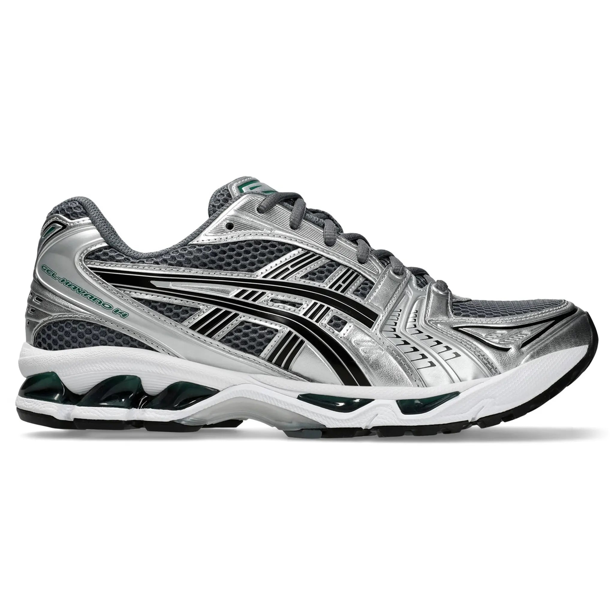 ASICS Gel Kayano 14 Running Shoes for Men - Metropolis Jasper Green Color - Lightweight Cushioned Sneakers for Jogging, Gym Workouts & Daily Wear