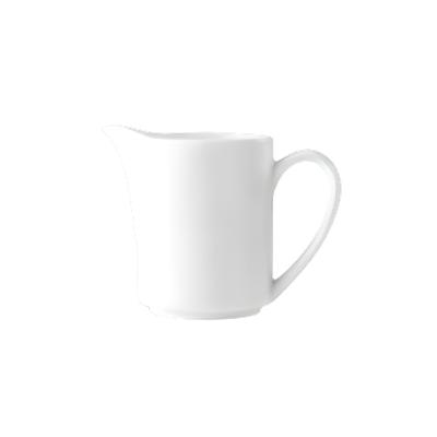 Steelite Monaco 5 Oz Vogue Jug - Premium White Ceramic Creamer Pitcher - 12/Case - Perfect for Coffee, Tea & Milk Serving in Restaurants, Cafes & Home Kitchens