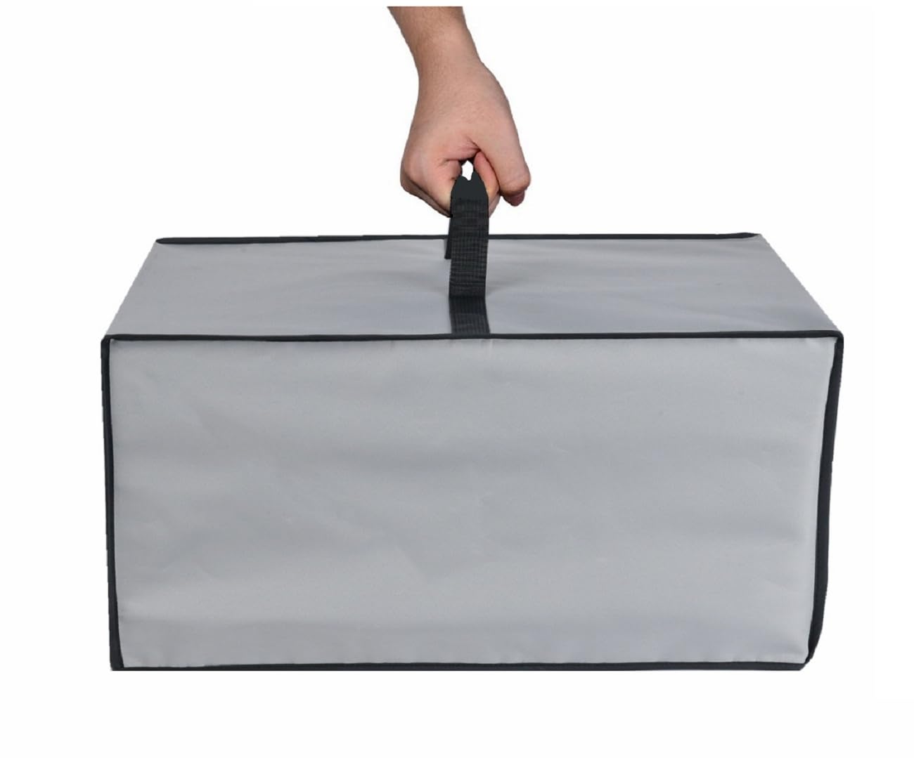 Heavy Duty Waterproof UV-Resistant Printer Dust Cover for HP OfficeJet 8015e/Pro 8135e/9125e/8139e/ENVY Inspire 7958e - Silver Fabric Protection for Home & Office Use