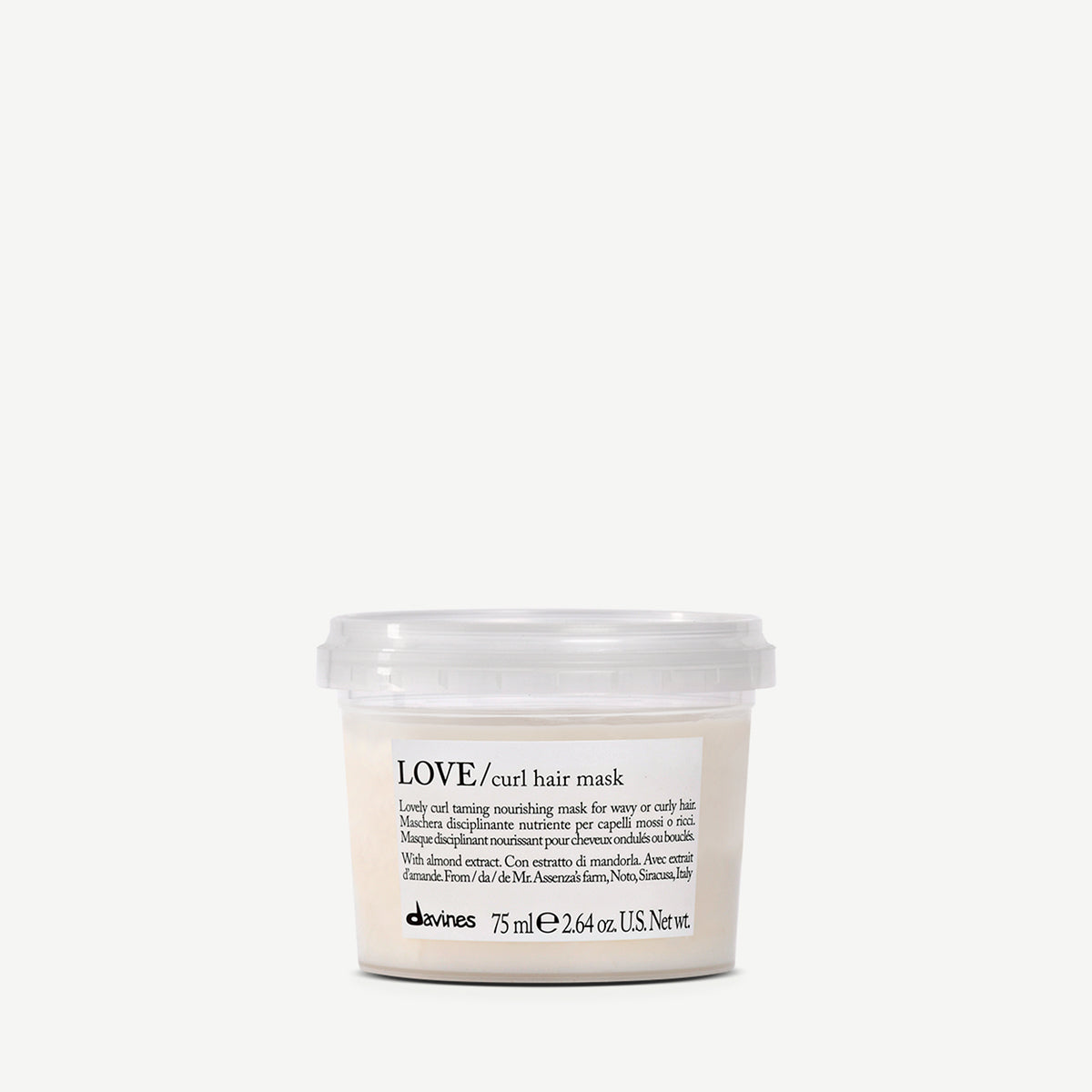 Love Curl Mask - Hydrating & Defining Hair Mask for Curly Hair - Perfect for Daily Use & Salon-Quality Styling at Home