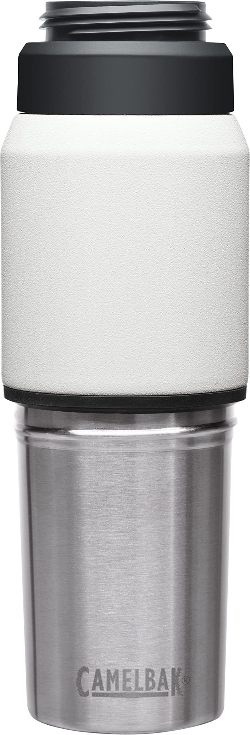 CamelBak MultiBev Insulated Stainless Steel Water Bottle & Travel Cup - Leak Proof, 20oz, Double Wall Vacuum - Perfect for Hiking, Gym & Office Use
