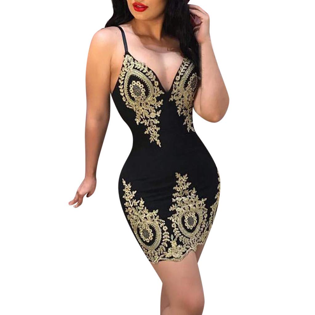 Elegant Mini Evening Bandage Bodycon Dress for Women - Sleeveless Lace Patchwork Party Dress | Perfect for Night Out, Club, Cocktail Party & Special Occasions