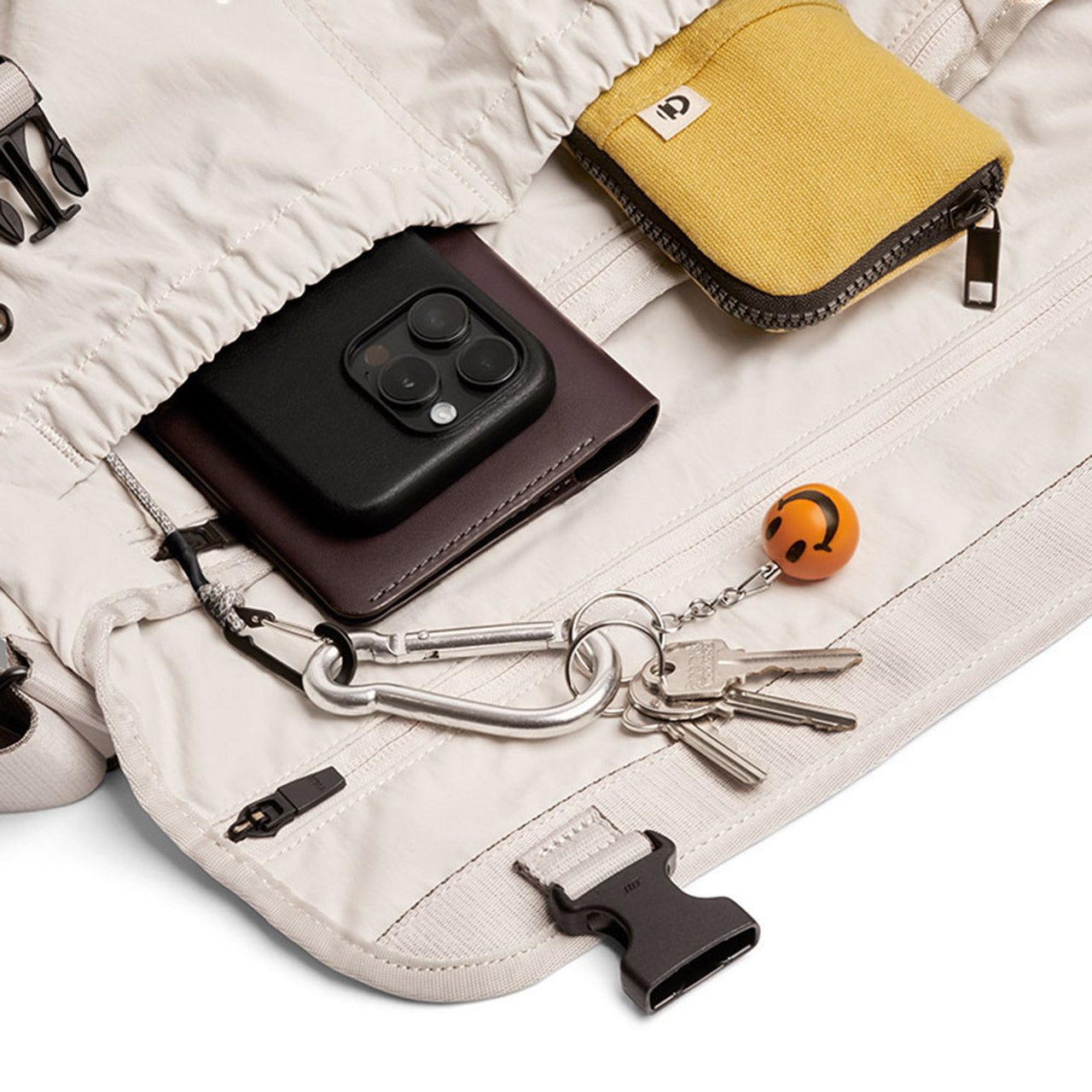 Cinch Messenger Bag 12L - Durable Crossbody Shoulder Bag for Men & Women - Perfect for Work, Travel & Everyday Use