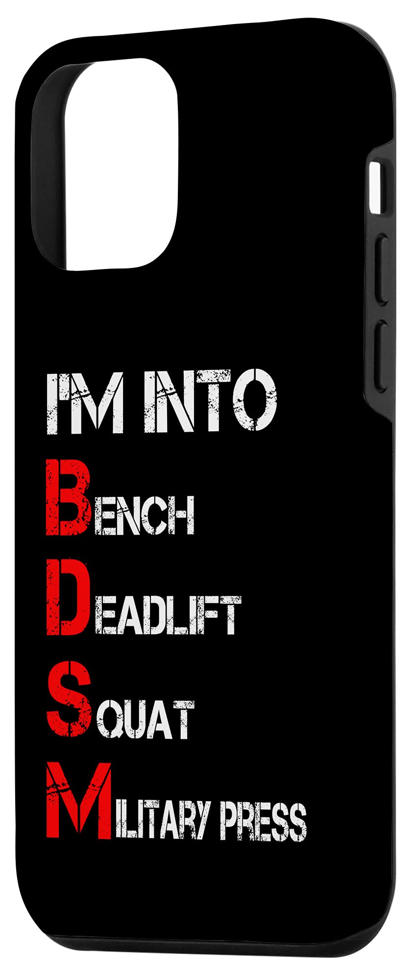 iPhone 12 Mini Case - Shockproof & Durable Phone Cover for Gym, Weightlifting & Military Training | Perfect for BDSM, Bench Press, Squat & Deadlift Workouts