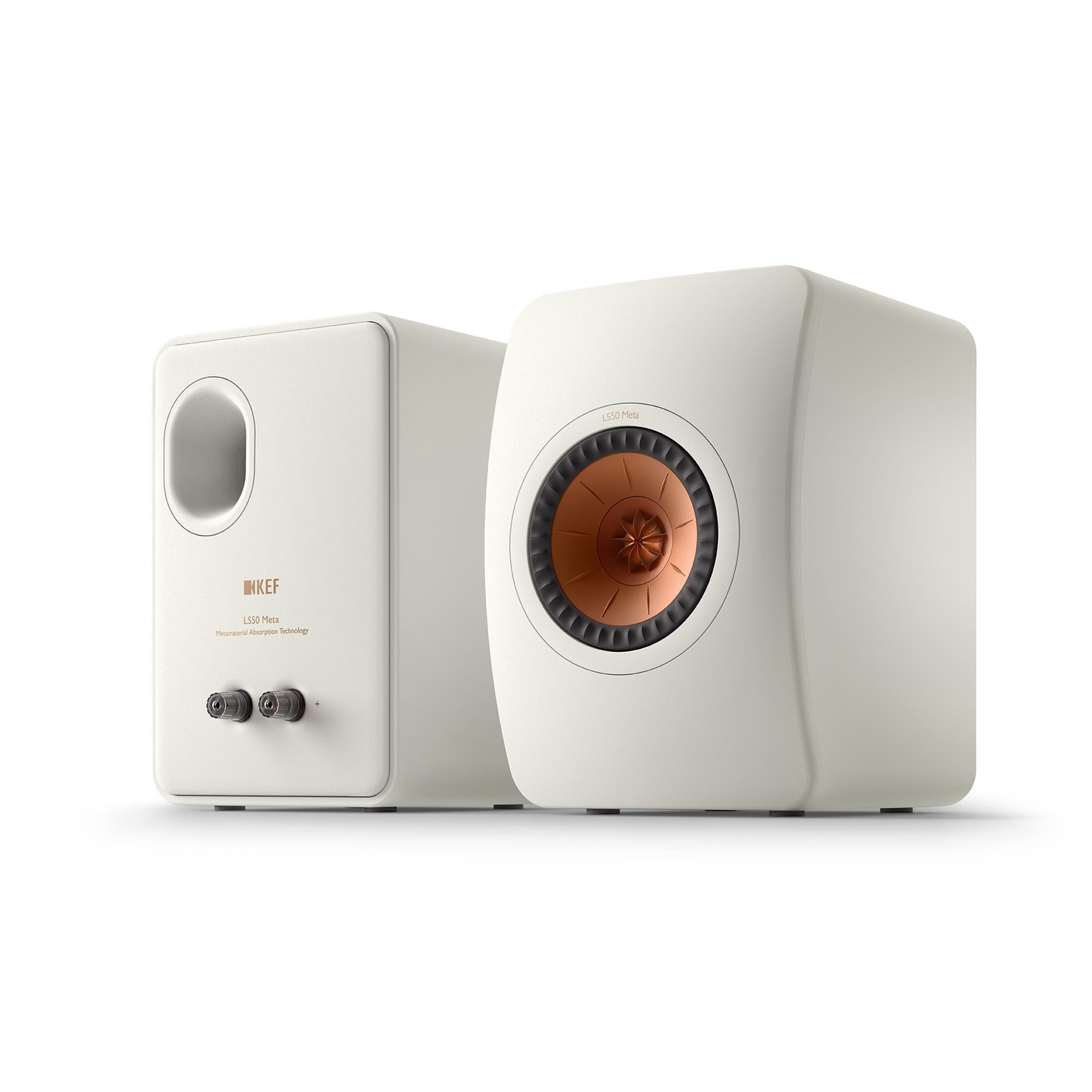 KEF LS50 Meta HiFi Bookshelf Speakers - Premium Audiophile Sound for Home Theater & Music Listening | Perfect for Studios, Living Rooms & Gaming Setups