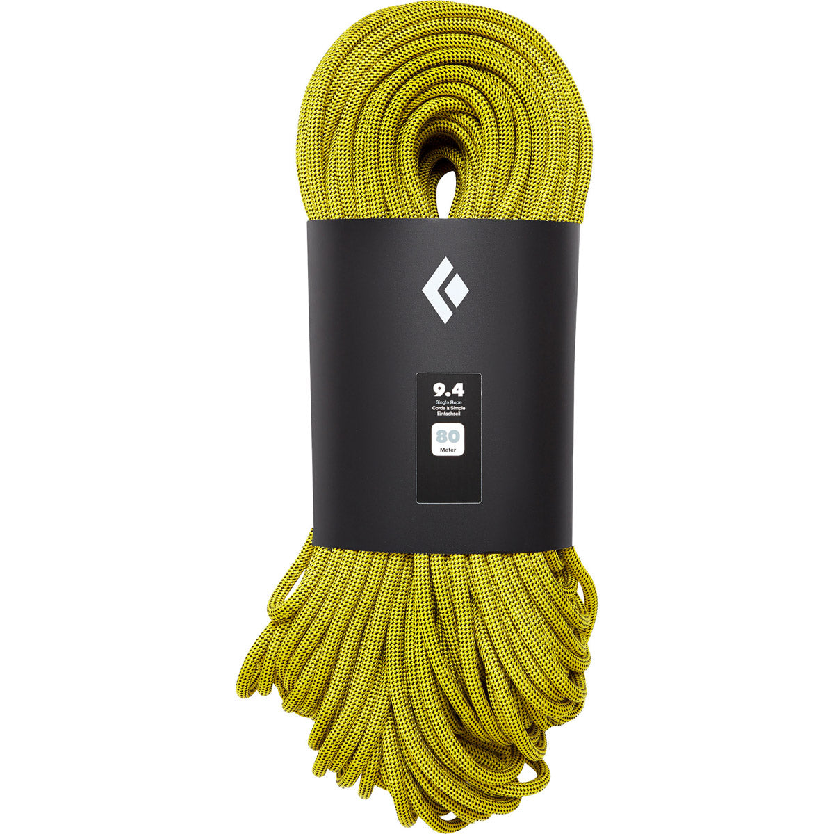 9.4mm Climbing Rope 70M - High Strength Dynamic Rope for Rock Climbing, Mountaineering & Outdoor Adventures
