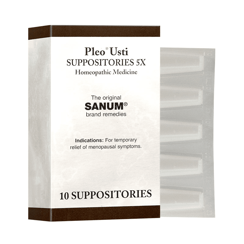 Biomed Pleo Usti (Ustilakehl) 10 Suppositories for Vaginal Health - Supports Intimate Care & Comfort