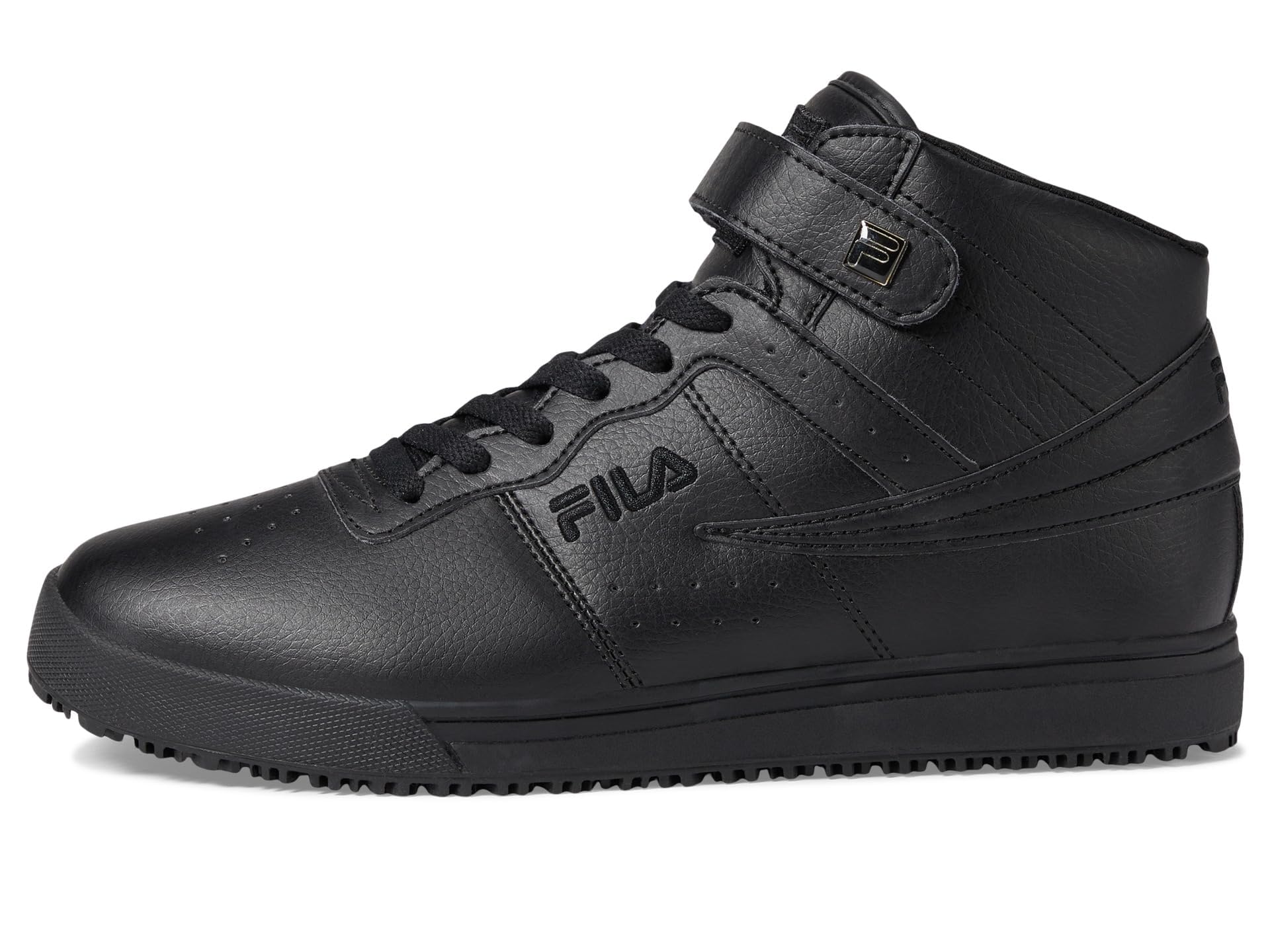Fila Men's Vulc 13 Slip-Resistant Work Shoes - Non-Slip Safety Shoes for Construction, Kitchen & Warehouse Workers - Comfortable Work Sneakers for Standing All Day