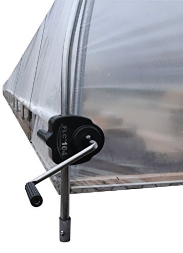 Bootstrap Farmer Sidewall Manual Hand Crank Winch - Heavy Duty Greenhouse Vent Opener for Efficient Airflow Control | Perfect for Commercial & Home Greenhouses, Hoop Houses & Grow Tents