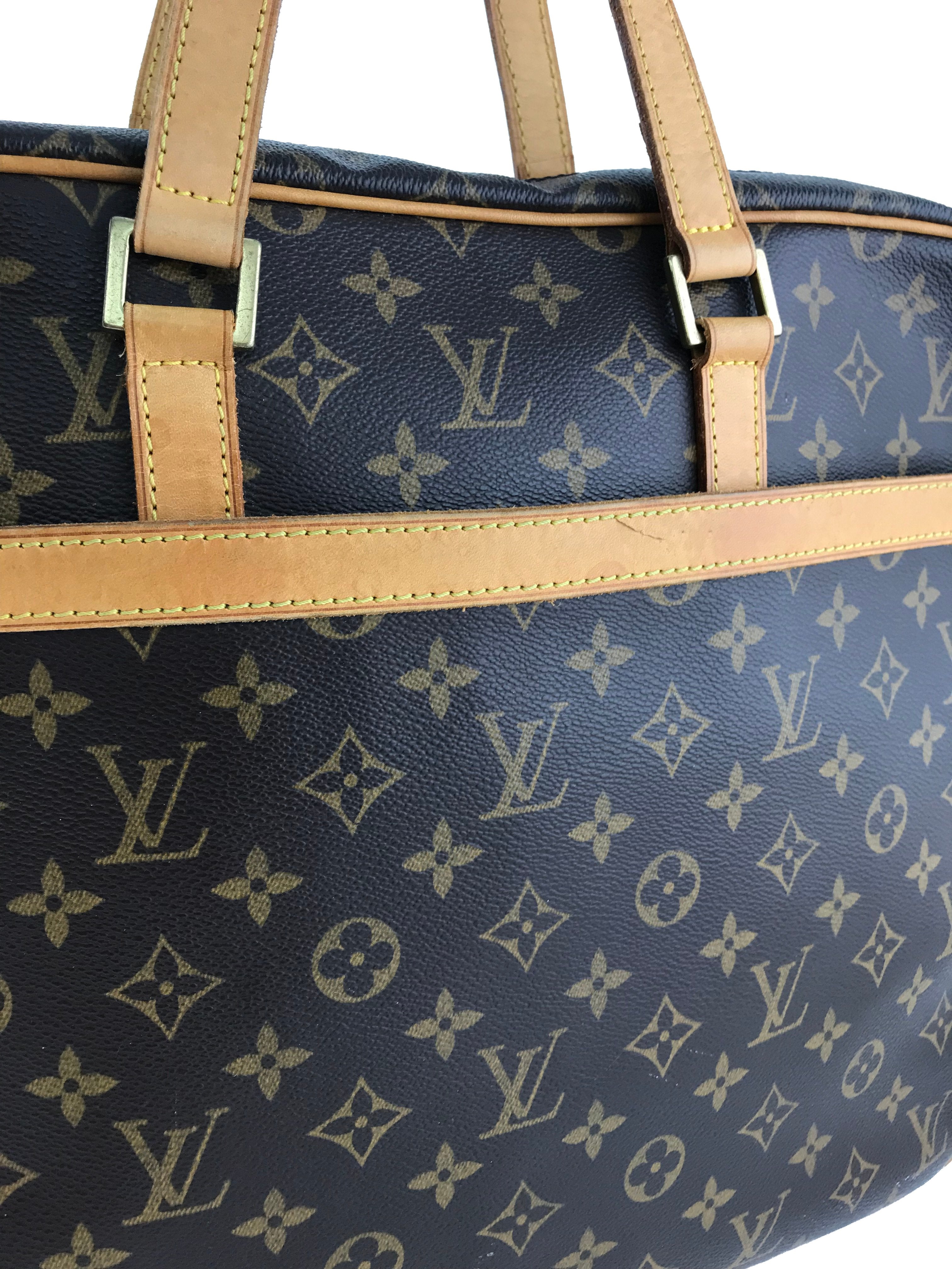 Authentic Louis Vuitton Monogram Canvas Porte Documents Pegase Briefcase - Luxury Business Travel Bag for Professionals & Executives - Perfect for Office, Meetings & Airplane Carry-On