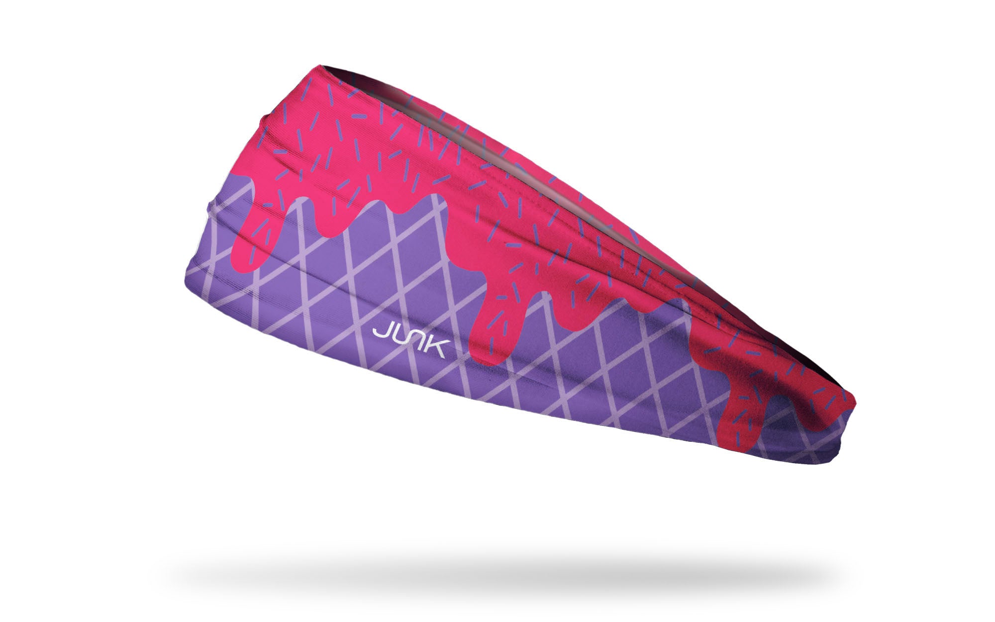 Hot Purple Scoop Big Bang Lite Headband - Soft & Comfortable Hair Accessory for Women & Girls - Perfect for Sports, Workouts, and Everyday Wear