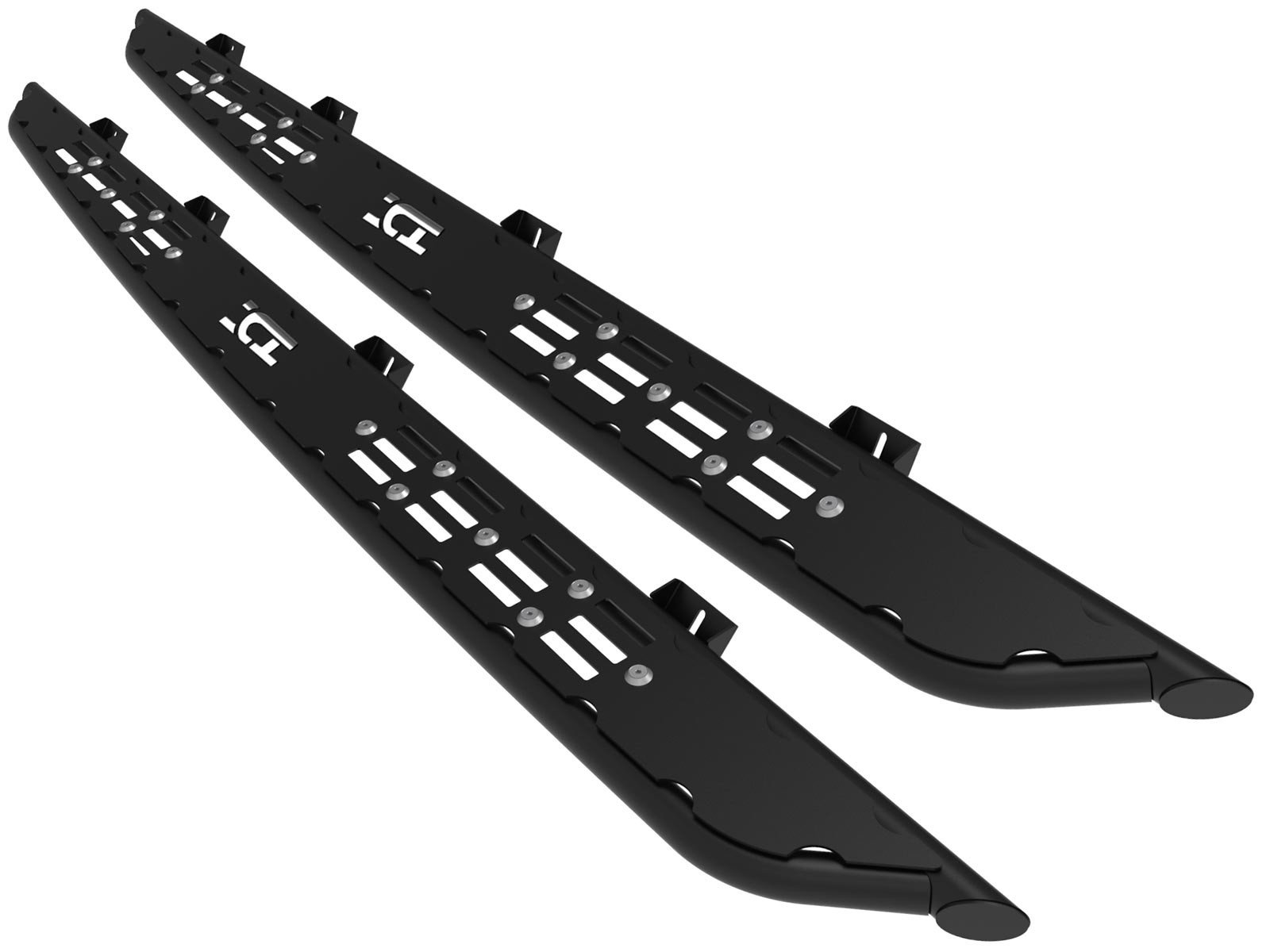 ICI BNS100CH Baja Steps - Heavy Duty Truck Running Boards (1 Pack) | Slip-Resistant Nerf Bars for Pickup Trucks & SUVs | Perfect for Off-Roading & Work Sites