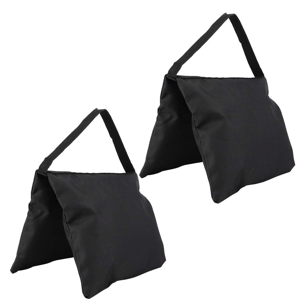 Keenso 2PCS Adjustable Fillable Photography Sandbags - Stabilize Light Stands, Boom Stands & Tripods for Professional Photo/Video Shooting - Perfect for Studio, Outdoor & Event Photography
