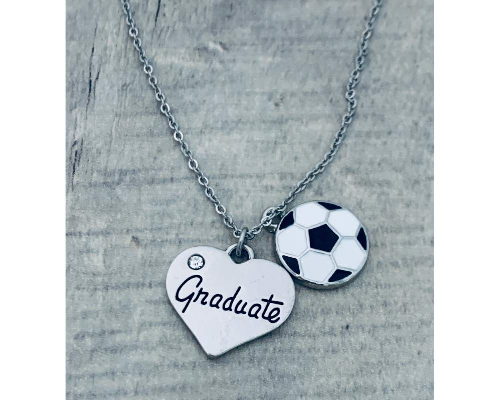 2025 Graduation Necklace - Elegant Sports-Themed Jewelry for Graduates, Perfect Gift for Class of 2025 | Ideal for High School & College Commencement Ceremonies, Graduation Parties & Keepsakes