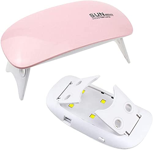 JM SELLER USB LED UV Nail Polish Dryer - Portable Nail Curing Lamp for Fast Drying, Multicolor | Perfect for Home Manicures, Nail Salons & Travel