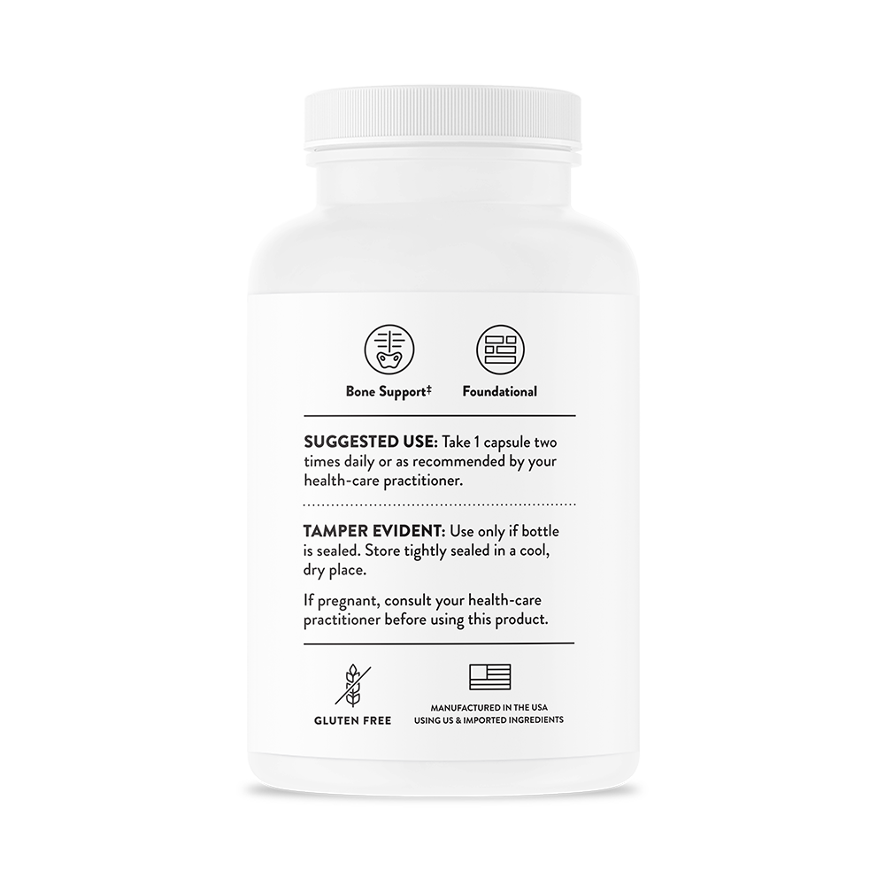 Thorne Calcium (M281) - Premium Calcium Supplement for Bone Health & Muscle Function - Ideal for Adults & Seniors - Supports Strong Bones, Teeth & Joints - Perfect for Daily Wellness & Active Lifestyles