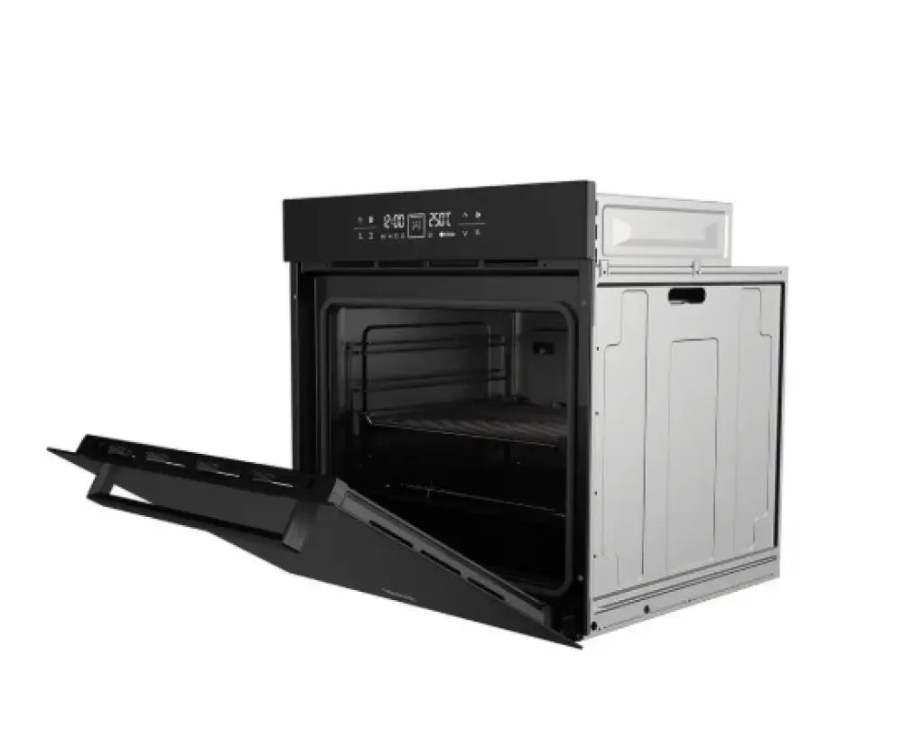 Goldline GL6015FBO 60cm Built-In Pyrolytic Oven - Self-Cleaning Black Electric Oven for Modern Kitchens | Perfect for Baking, Roasting & Family Cooking