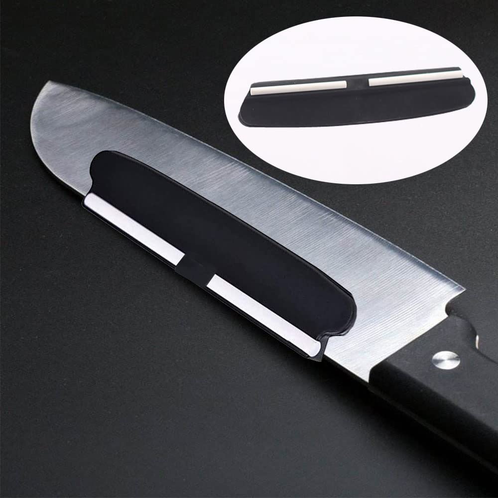 XINAZZIT 2-Piece Knife Sharpener Guide Set - Professional Whetstone Angle Guide for Kitchen & Outdoor Knives | Perfect for Home Chefs & Camping Enthusiasts