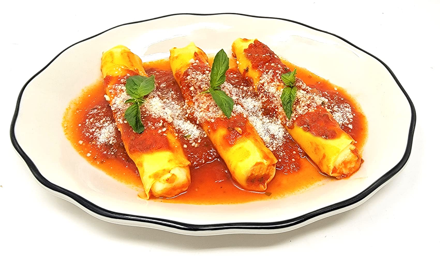 Authentic Italian Manicotti Pasta - 6 Boxes (36 Count) | Handmade in Brooklyn by Frank & Sal Italian Market | Perfect for Family Dinners, Italian Feasts & Holiday Gatherings