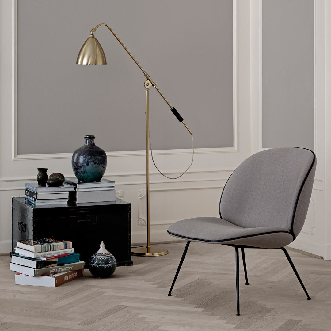 Modern Beetle Lounge Chair with Conic Base - Stylish Mid-Century Accent Chair for Living Room, Bedroom, or Office - Perfect for Relaxing & Reading