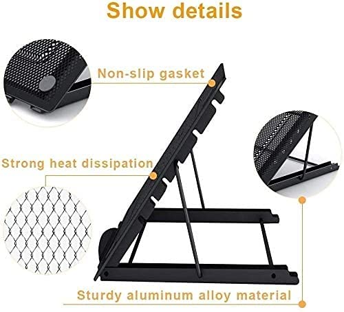 Ergonomic Adjustable Laptop Stand for MacBook Air Pro & 10-15.6