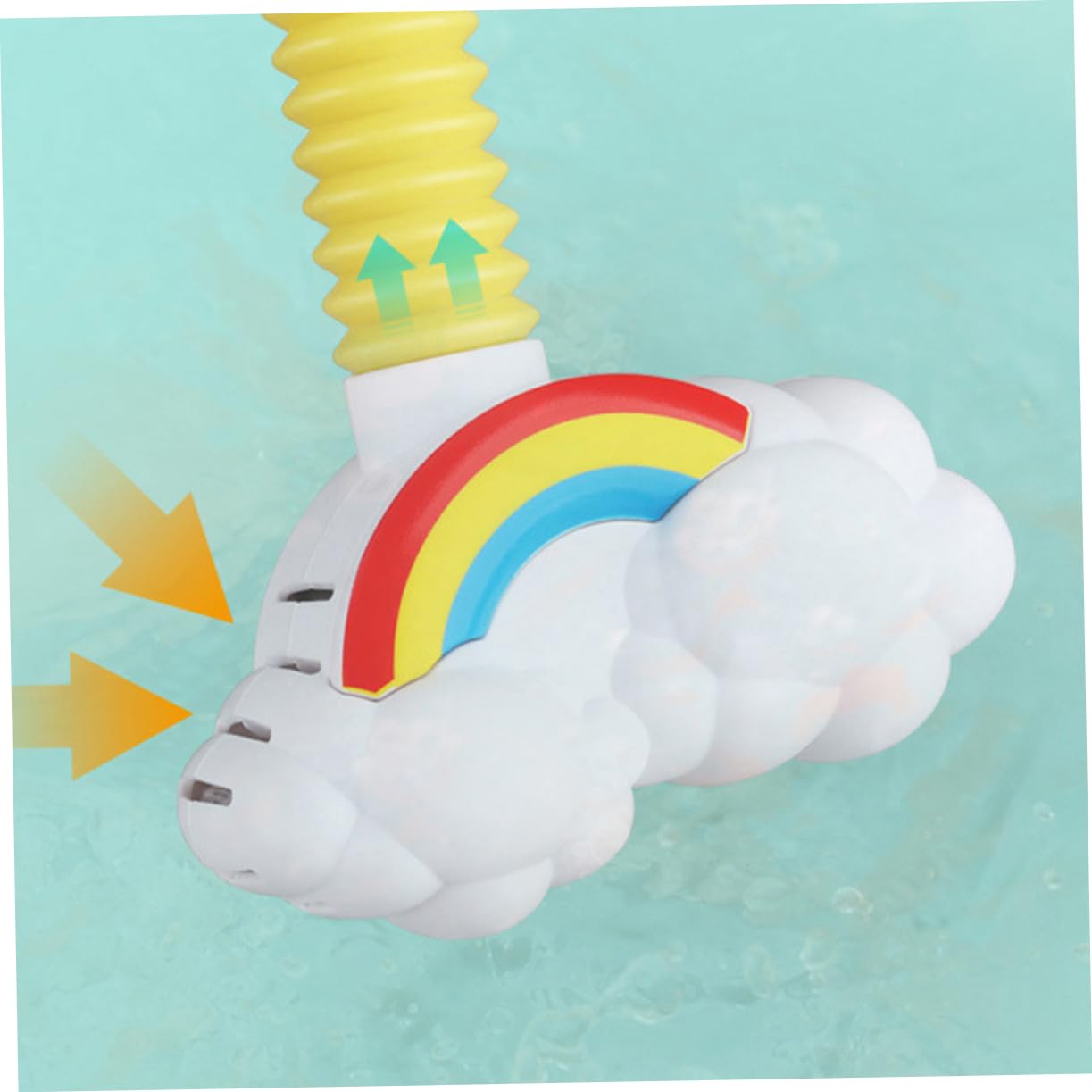 FAVOMOTO 2-Pack Electric Elephant Bath Toys with Sprayer - Fun Shower Head for Kids, Water Play Toy for Bathtime & Pool Parties - BPA-Free Plastic Baby Bath Accessories