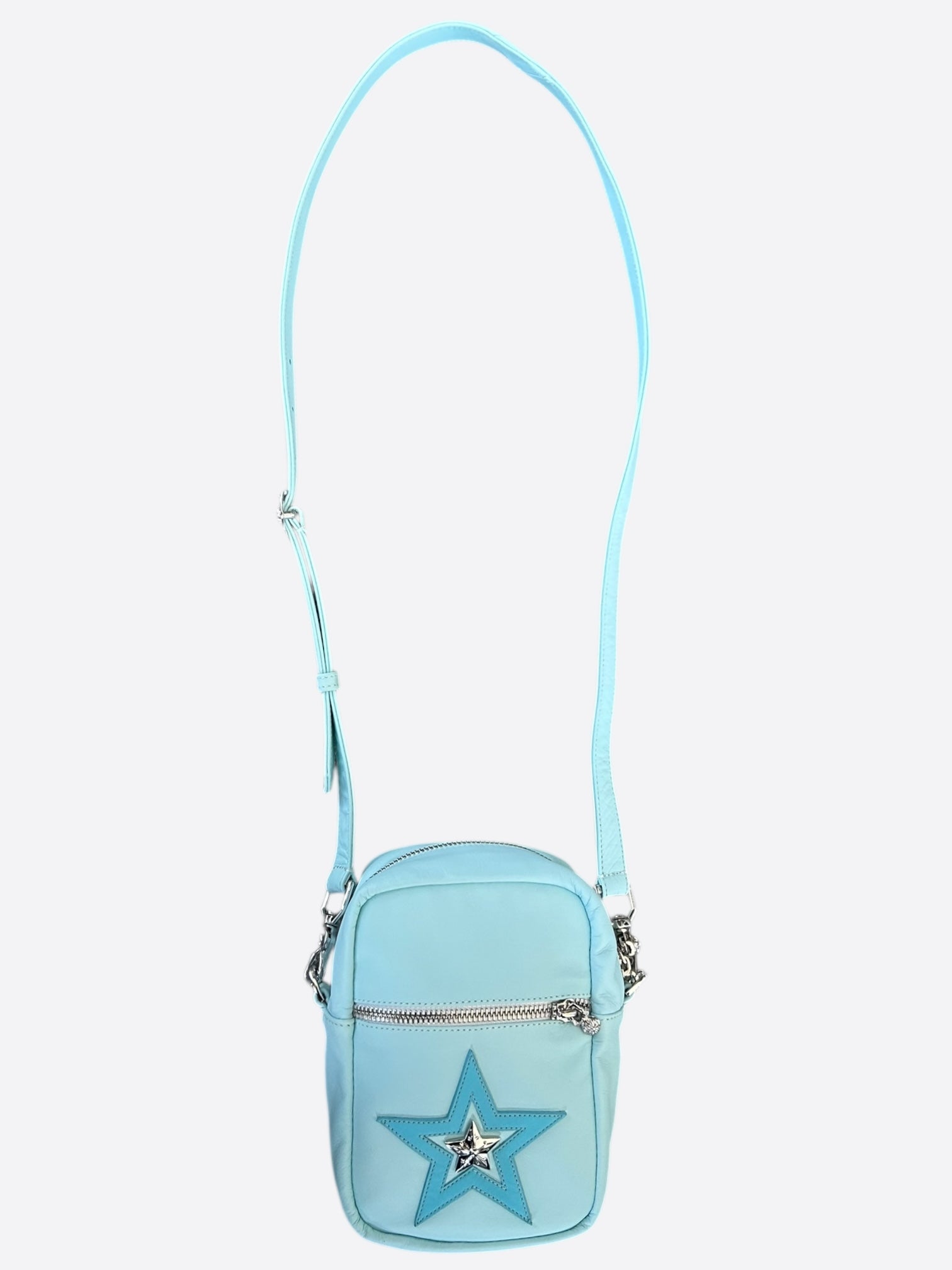 Chrome Hearts Blue Star Patch Taka Bag - Stylish Designer Crossbody Purse for Women | Perfect for Casual Outings, Parties & Travel Accessories