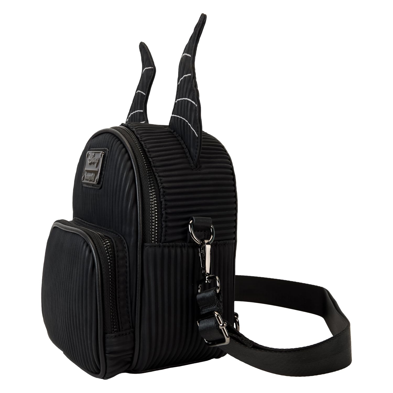 Loungefly Disney Villains Maleficent Convertible Mini Backpack for Women | Official Disney Merchandise | Perfect for Cosplay, Theme Parks & Collectors