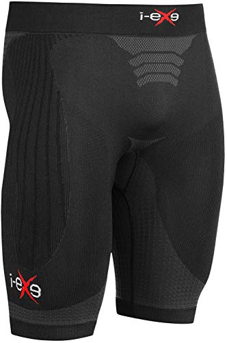 Men - Black With Grey - Shorts