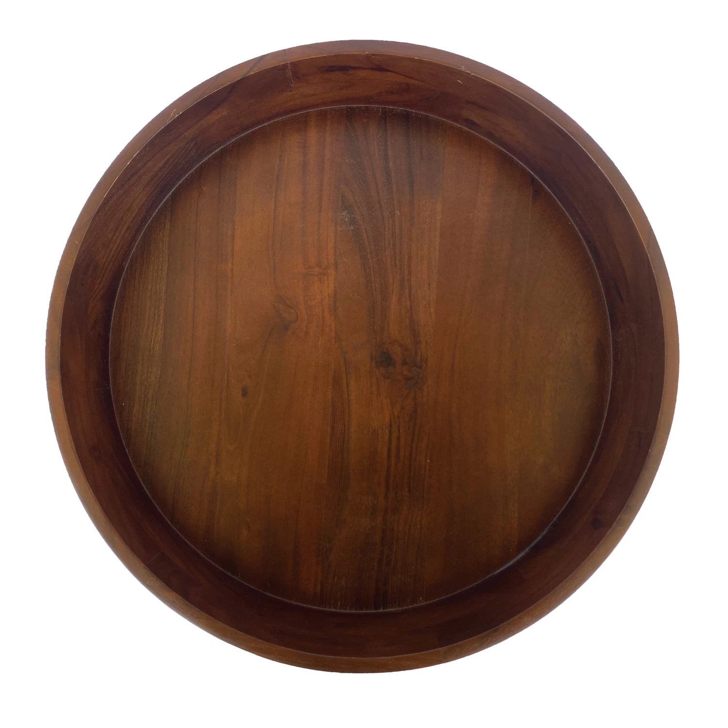 Handcrafted Acacia Wood Serving Bowl - Natural, Durable & Eco-Friendly for Salads, Fruits, Snacks & Entertaining