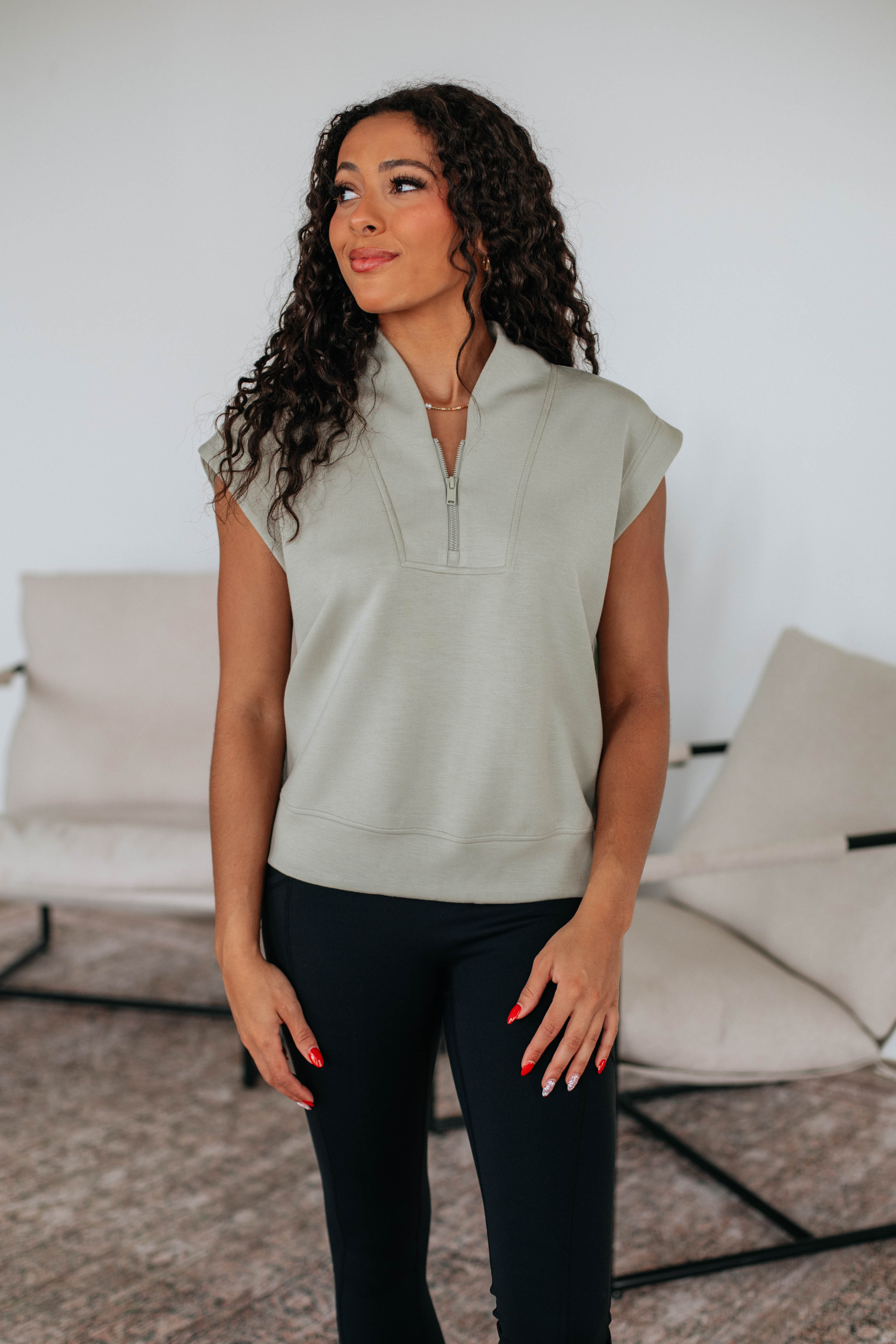 Mariyah Quarter Zip Pullover Fleece Jacket for Women - Lightweight, Soft & Comfortable - Perfect for Hiking, Running & Outdoor Activities