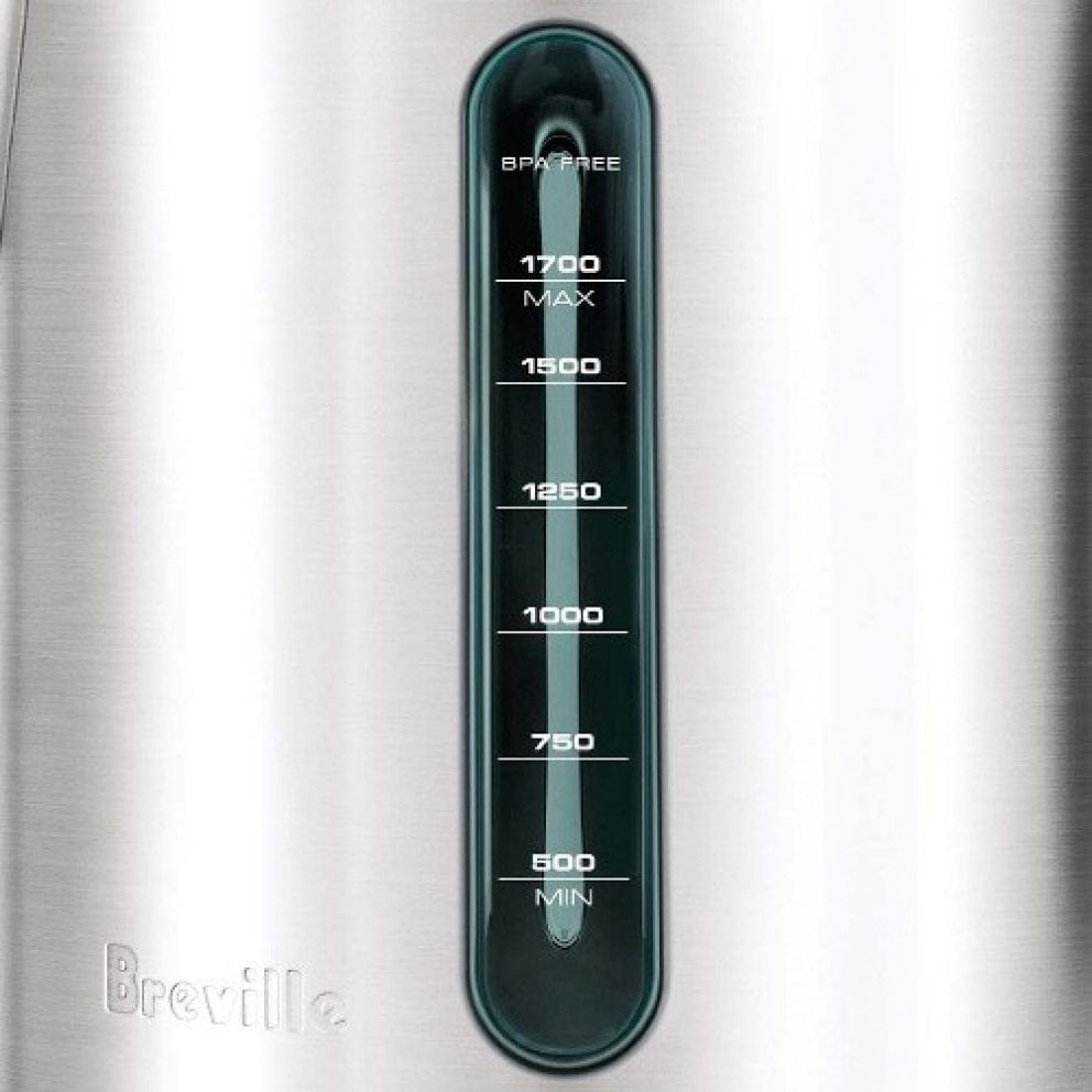 Breville Soft Top Pure Water Kettle - Fast Boiling Electric Tea Kettle with 1.7L Capacity, BPA-Free & Auto Shut-Off - Perfect for Tea, Coffee & Instant Meals in Home or Office