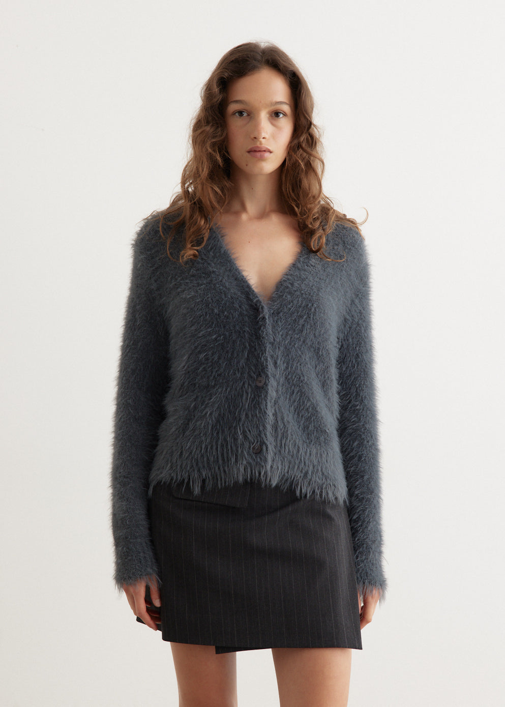 Balto Cropped Cardigan for Women - Soft Knit Open Front Sweater | Perfect for Fall Layering, Office Wear & Casual Outfits